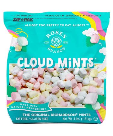 Roses Brands Soft Mints Peppermint Candy 4 lbs