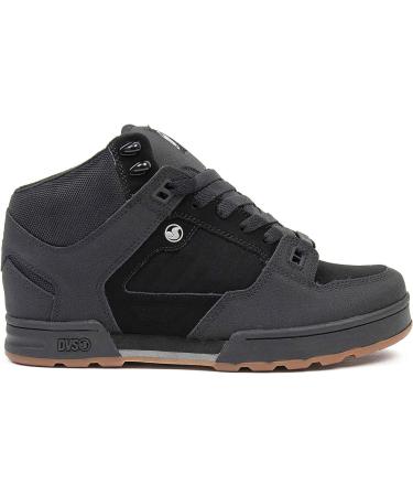 DVS Men's Militia Boot Skate Shoe 9.5 - Black Fiery Black - Buy Online on GoSupps.com