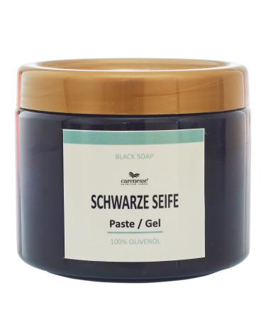 Carenesse Carenesse Black Soap Paste Black Soap with Pure Olive Oil 400ml