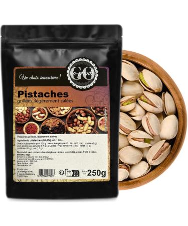 Lightly salted roasted pistachios 250g - LA PLANTIGO