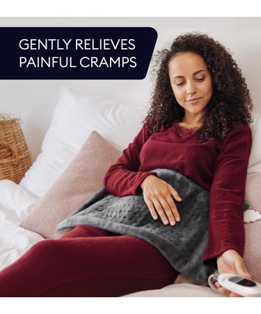 GENIANI Heating Pad for Back Pain - 2X-Large 18"x26" - Tabby Gray - Buy Online on GoSupps.com