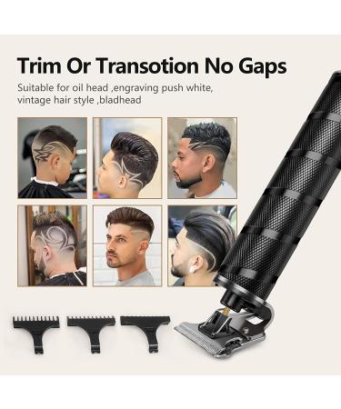 KASEEMI T-Blade Pro Li Hair Clippers for Men - Cordless Zero Gapped Trimmers for Hair Cutting - USB Quick Charge Waterproof Outliner Clippers in Black - Buy Online on GoSupps.com