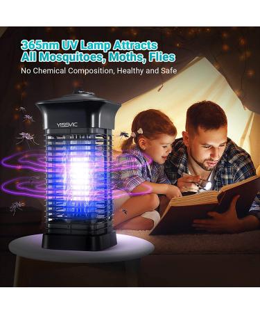 YISSVIC Bug Zapper - Waterproof Electric Mosquito Zapper 4000V, Indoor Outdoor Fly Zapper for Home Patio Office - Plastic - Buy Online on GoSupps.com
