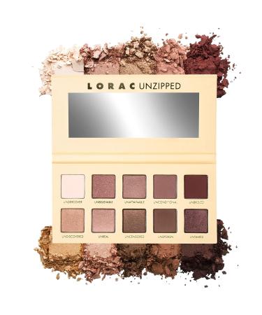 LORAC Unzipped Eyeshadow Palette - Matte & Glitter Multicolor Shades - Buy Online on GoSupps.com