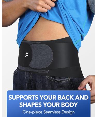 0.5mm Ultra Thin Back Brace with 3D Lumbar Pad | Lightweight Support for Lower Back Pain | Perfect for Men & Women | Ideal for Sciatica & Scoliosis - Buy Online on GoSupps.com