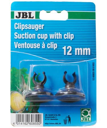 JBL Clip Suction Cup 6085500 Rubber holder for objects of 12 mm diameter Black For 12 mm
