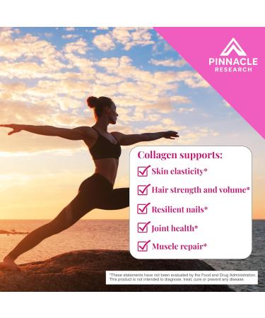 Pinnacle Research Creatine for Women + Collagen 5g Each - Unflavored Powder - Buy Online on GoSupps.com