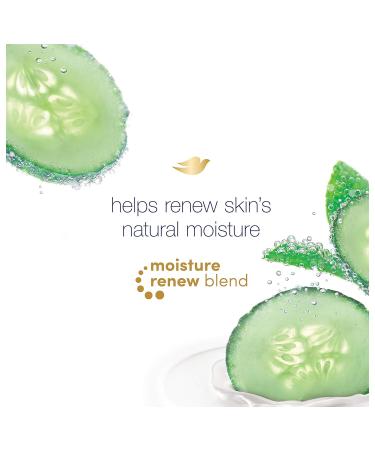 Dove Cucumber and Green Tea Body Wash | 22 oz 2 Count Pack | Nourishing and Refreshing Formula | Washes Away Bacteria - Buy Online on GoSupps.com
