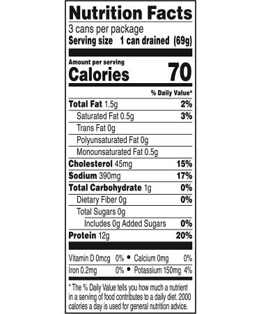 Swanson White Premium Chunk Chicken Breast in Water 3 oz (Pack of 3) - Tender Rib Meat Included - Buy Online on GoSupps.com