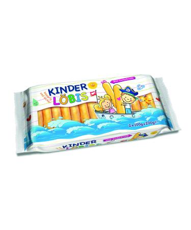 Kinder L bis ladyfingers without sugar crust delicious children's biscuits double pack 200g (2 x 100g) - Buy Online on GoSupps.com