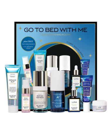 Sunday Riley Go To Bed With Me Complete Anti Aging Evening Skincare Set, 1 ct.
