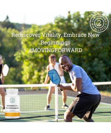 2nd Springs Adaptogen Complex Vitamin D3+K2 Chewables & Super B-100 Complex Bundle - Buy Online on GoSupps.com