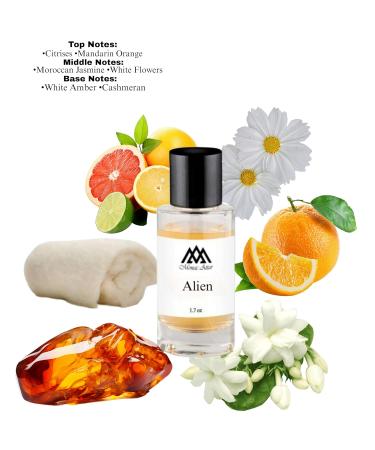 Monac Fragrances Under 30 Dollars - Eau de Parfum - 50 Ml 95%-99.9% similar Long Lasting 8-15 hours Premium Quality Ingredients (Alien Inspired by Allien (W)) - Buy Online on GoSupps.com