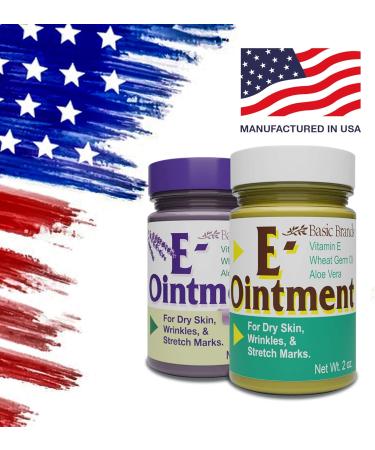 Basic Organics Vitamin E Ointment 2 oz Original (Pack of 3) - Buy Online on GoSupps.com