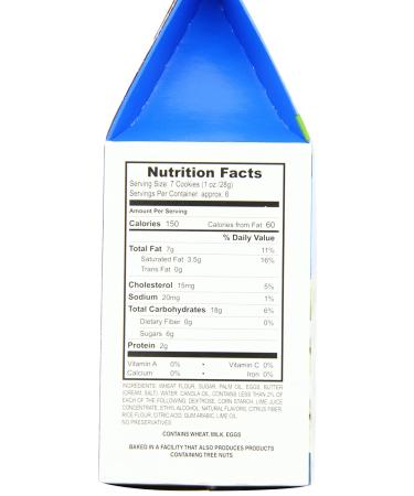 Mama Geraldine's Key Lime Cookies - 1 Pack | Delicious Treats - Buy Online on GoSupps.com