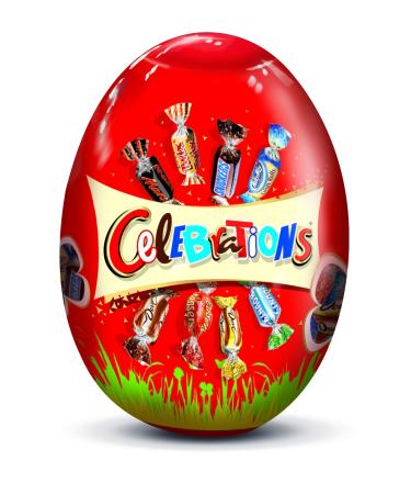 CELEBRATIONS - Assorted Chocolates - Easter Egg 242g (Pack of 4)