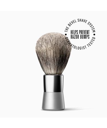 Bevel Luxury Vegan Shaving Brush for Safety Razor | Exfoliates Skin, Prevents Razor Bumps | Shave Brush - Buy Online on GoSupps.com