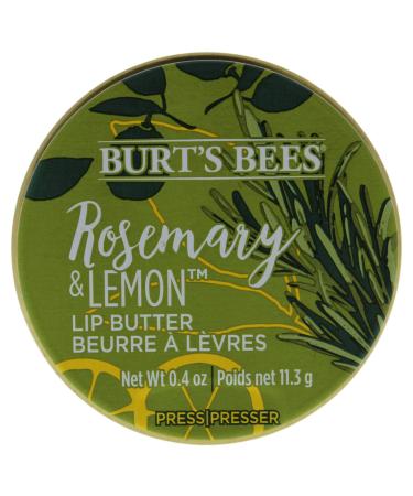Burts Bees Rosemary and Lemon Lip Butter Unisex Lip Balm 0.4 oz