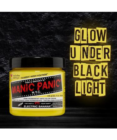 Manic Panic High Voltage Electric Banana Hair Dye 0.118 kg - Long-Lasting Color - Buy Online on GoSupps.com