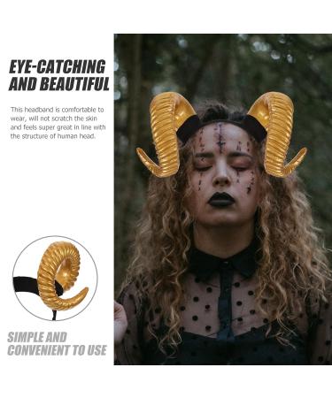 Amosfun Bull Headband - Animal Horn Headdress for Festivals & Parties | Dress Up Costume Accessory - Buy Online on GoSupps.com