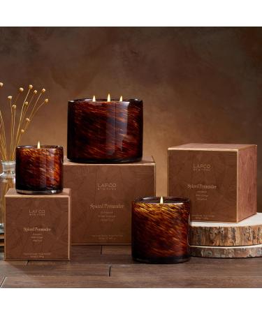LAFCO New York Spiced Pomander Holiday Candle 2024 | 15.5 oz 90-Hour Burn Reusable Hand Blown Glass | Made in USA - International Shipping Available - Buy Online on GoSupps.com