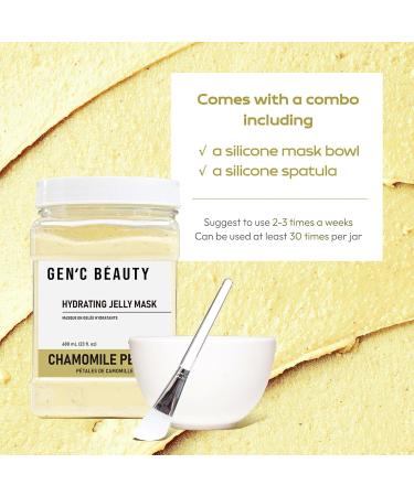 GEN C B AUTY Jelly Mask Set - Hydrating Chamomile Jelly Mask Powder for Spa & Home Use - International Shipping Available - Buy Online on GoSupps.com
