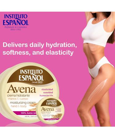 Instituto Espa ol Oatmeal Body Moisturizer | Scented Body Cream for Women Men | Treatment and Elasticity for Dry Chapped Skin | Ideal for the Whole Family | Travel Set 430 - Buy Online on GoSupps.com