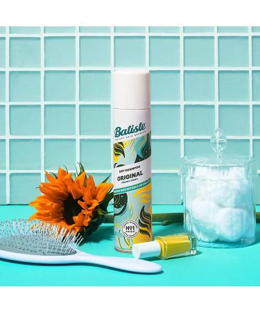Batiste Dry Shampoo Original Fragrance 6.35 OZ - Refresh Hair, Absorb Oil, Add Texture & Body - Waterless Shampoo - Buy Online on GoSupps.com