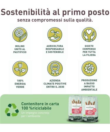  Sgambaro Sgambaro P ta Stylos Rigate Farre Lenticchie Quinoa Bio Grain 500 g - Buy Online on GoSupps.com