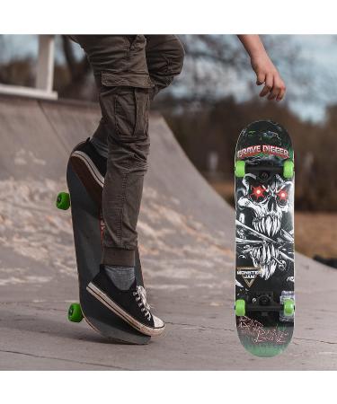 Monster Jam 31 Skateboard - 9-Ply Maple Desk Skateboard for Cruising, Carving, Tricks, and Downhill - Buy Online on GoSupps.com