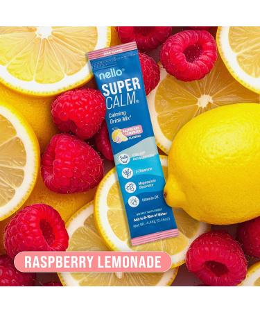Nello Supercalm - Drink Mix | Contains KSM-66 Ashwagandha L-Theanine Magnesium Glycinate and Vitamin D3 20 Servings (Travel Packets) 20.0 Servings (Pack of 1) - Buy Online on GoSupps.com
