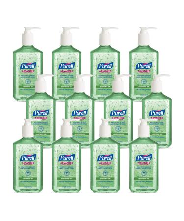 PURELL Advanced Hand Sanitizer Soothing Gel Fresh Scent 12 fl oz Pump Bottle (Pack of 12) - 3639-12