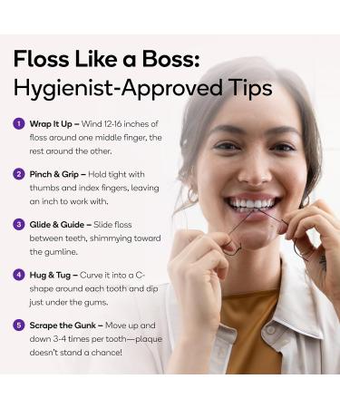 Burst Expanding Dental Floss - 360 Foot - Mint - Buy Online on GoSupps.com