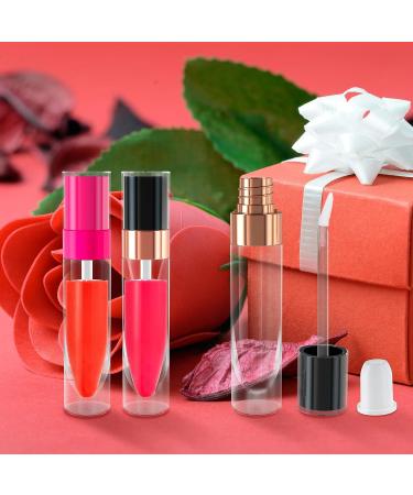 10 Pack RONRONS 6.4ml Empty Lip Gloss Bottles - Refillable, White, Wand Tip - Travel Size Lip Oil Vials for DIY Makeup - Buy Online on GoSupps.com