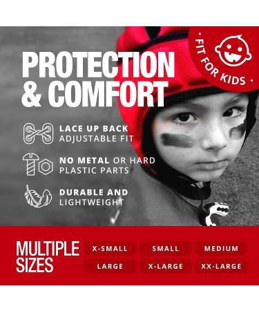 GAMEBREAKER Multi-Sport Soft Shell Protective Headgear Black X-Large - Buy Online on GoSupps.com