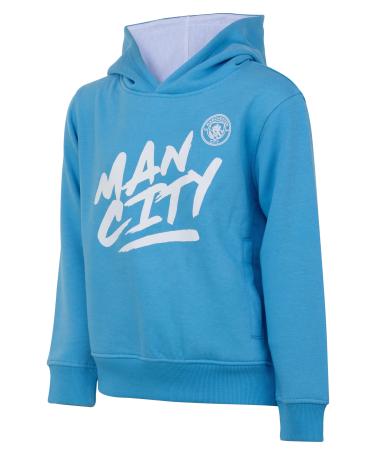 Manchester City Hoodie Official Collection 10 Years Blue
