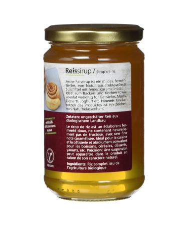 Buy Arche Organic Rice Syrup in Glass - 400g | Natural Sweetener | International Shipping - Buy Online on GoSupps.com