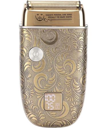 Qukaim Hair Grooming Trimmer Electric Hair Clipper Double Floating Cutter Metal Hair Grooming Trimmer for Men Carved Patterns Cordless 2 Hours Runtime LED Display USB Charging 5 Guide - Buy Online on GoSupps.com