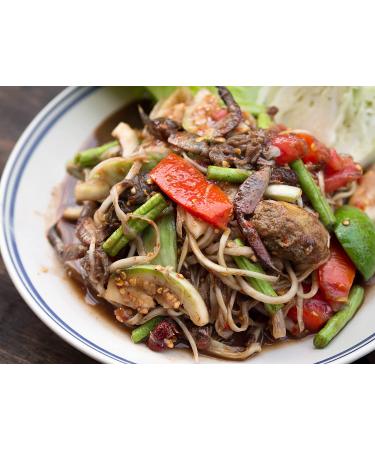 Mum Fermented Fish Sauce (Nam Pla Ra Dak Plara) 350ml (2 Pack) - Authentic Asian Papaya Salad Dressing and Seasoning from Thailand - Ships from USA - Buy Online on GoSupps.com