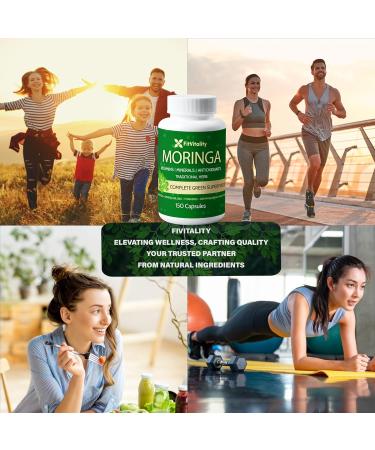 150 Veggie Moringa Premium Capsules Moringa Leaf Ginkgo Biloba Leaf Turmeric Extract Ashwagandha & Tulsi Holy Basil 100% Natural Herbal Blend. Premium Moringa 150 Count (Pack of 1) - Buy Online on GoSupps.com