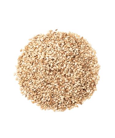 Unhulled Sesame Seeds  2 Pounds  Non-GMO Verified  Whole Natural Raw White Sesame Seeds  Kosher  Vegan  and Keto  Bulk Sesame. High in Calcium  Iron  and Fiber. Perfect for Stir-fries  Noodles - Buy Online on GoSupps.com