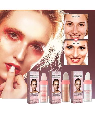 White Moonbeam Highlighter Stick - Natural Glow for Face & Body - Fairy Glitter Sparkle - 1.69 oz - Buy Online on GoSupps.com