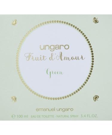 Emanuel Ungaro Fruit D'amour Green Women's Eau de Toilette Spray 3.4 Ounce - Buy Online on GoSupps.com