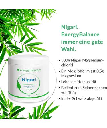 EnergyBalance Nigari Magnesium chlorid - Neutral - 500g - Buy Online on GoSupps.com