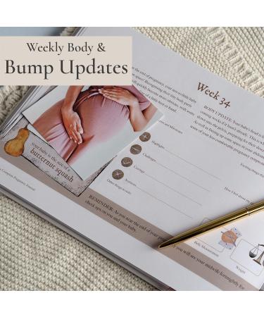 Pregnancy Journal & Memory Book Gift for Expecting Moms - Includes Calendar, Scrapbook & Organizer (Teddy Bear) - Buy Online on GoSupps.com