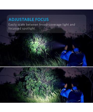 Anker Rechargeable Bolder LC90 LED Flashlight - 900 Lumens Super Bright Torch - Buy Online on GoSupps.com