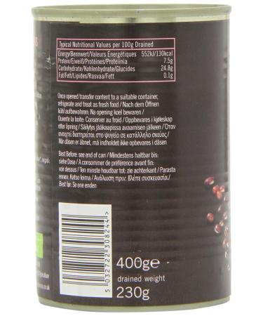 Buy Biona Organic Aduki Beans 400g (Pack of 12) - Healthy Nutrient-Rich International Shipping Available - Buy Online on GoSupps.com