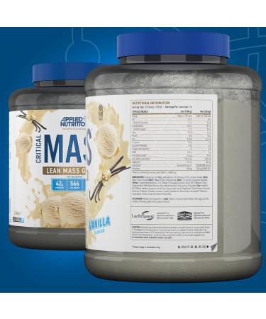 Applied Nutrition Critical Mass Professional Vanilla 2.4kg - Buy Online on GoSupps.com