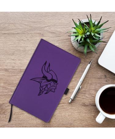 NFL Minnesota Vikings Laser-Engraved Color Notepad | 5.25 x 8.25 Officially Licensed Memo Pad - Buy Online on GoSupps.com