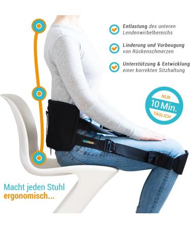 Fixed Back Belt & Posture Trainer - Achieve Healthy Sitting & Relieve Back Pain - Buy Online on GoSupps.com